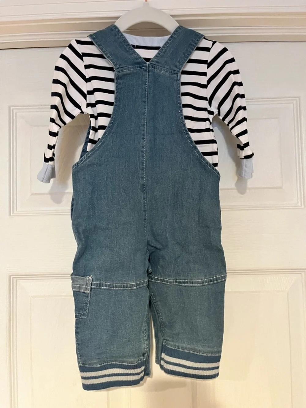 NWT Amazon Dog Overalls and Tee Set